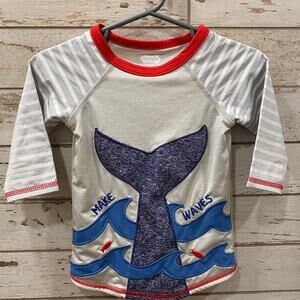 Mud Pie Whale Swim Top Rashguard